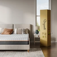 Матрас из пеноматериала Vesgantti, белый, толщина 16/18/26 см, матрас из гелевой пены с эффектом памяти, Zoned Support Keeps You Well Aligned — изображение 6