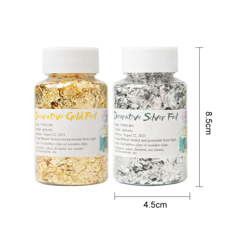 Gold Flakes Genuine Gold Leaf Schabin Flakes Gold Cake