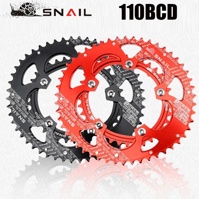

SNAIL Oval Chainring 110bcd Road Bike Round Chain Ring 50t 35t Fit SHIMANO SRAM FSA Crankset Bike Chainwheel Cycling Parts