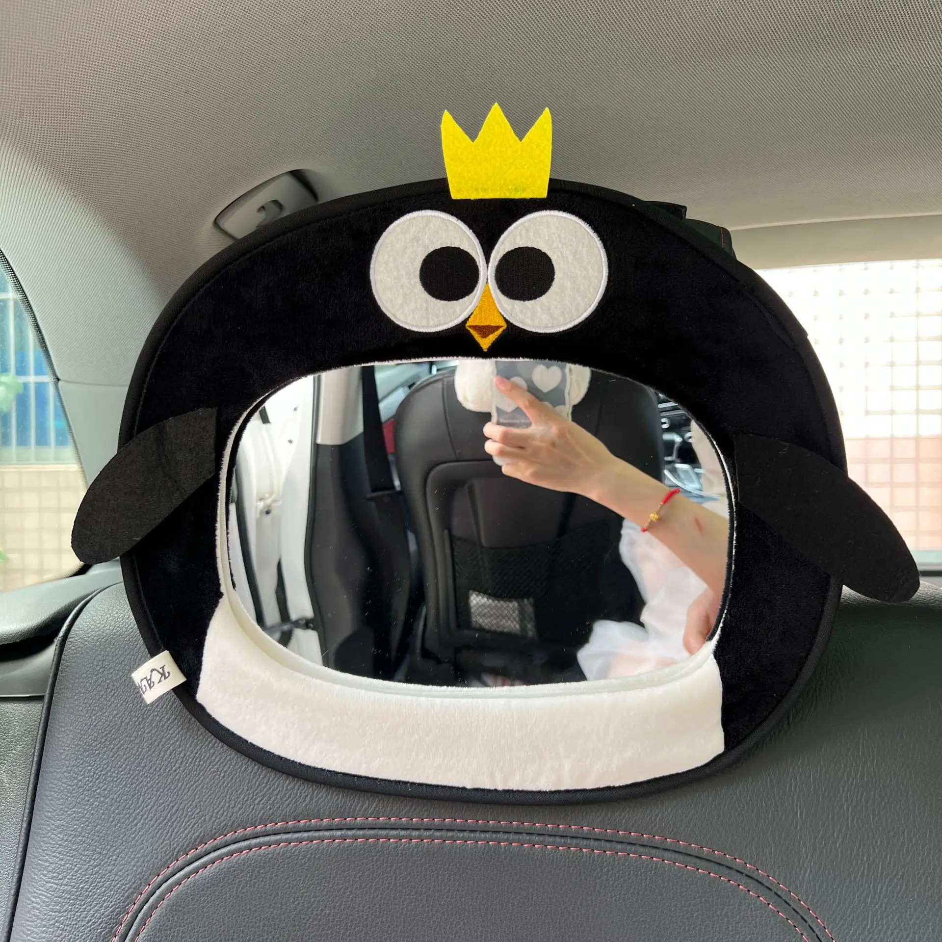 Baby observation mirror reflector in car child safety seat rearview mirror car observation hanging decoration