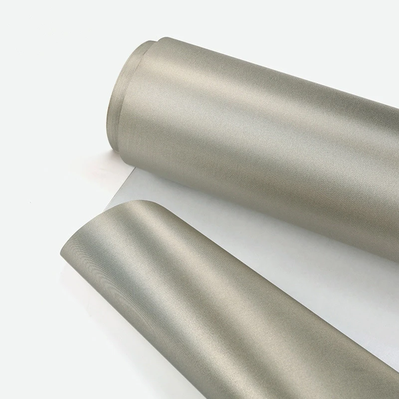 Anti-radiation Copper, nickel conductive adhesive fabric Base station, EMC Laboratory electromagnetic radiation shielding cloth