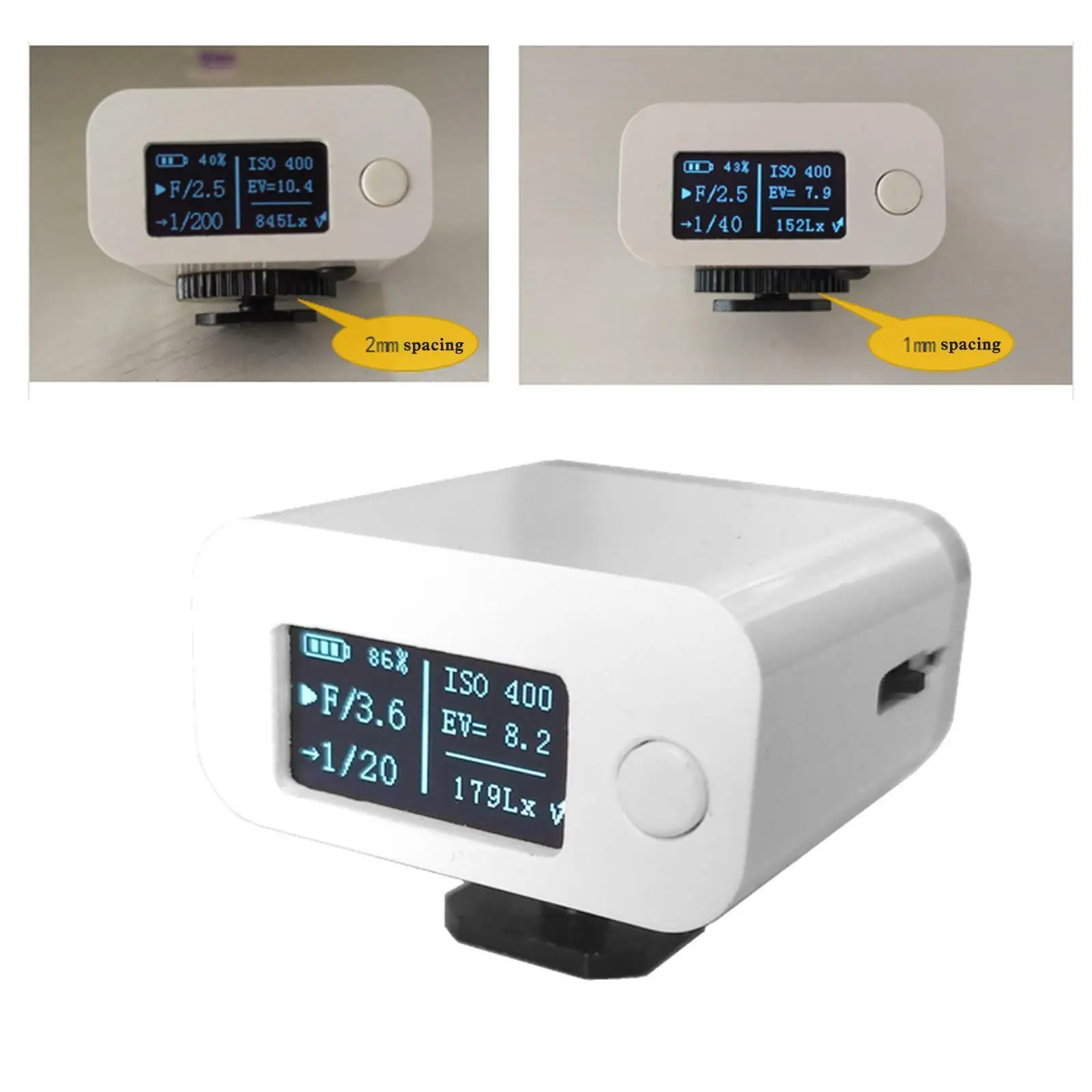 Description Picture 3 of itemSet-top Reflection Light Meter Film Photography Cold Shoe Fixing Cameras Photograph Camera With Charger