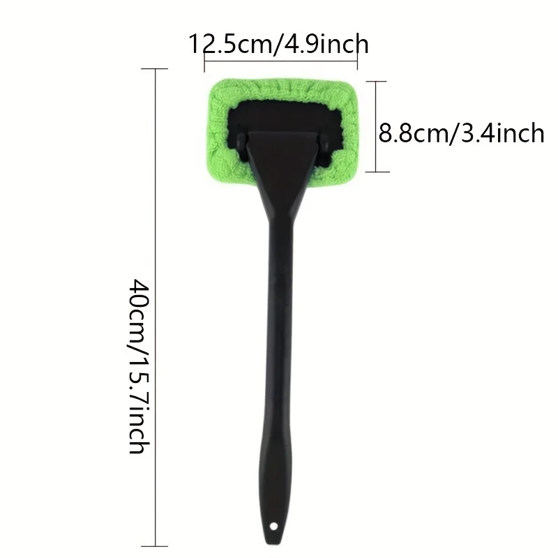 1pc, Car Defog Wipe Window Wiper Car Home Dual-use Detachable Dust Duster Cleaning Wipe Window Glass Cleaning Brush