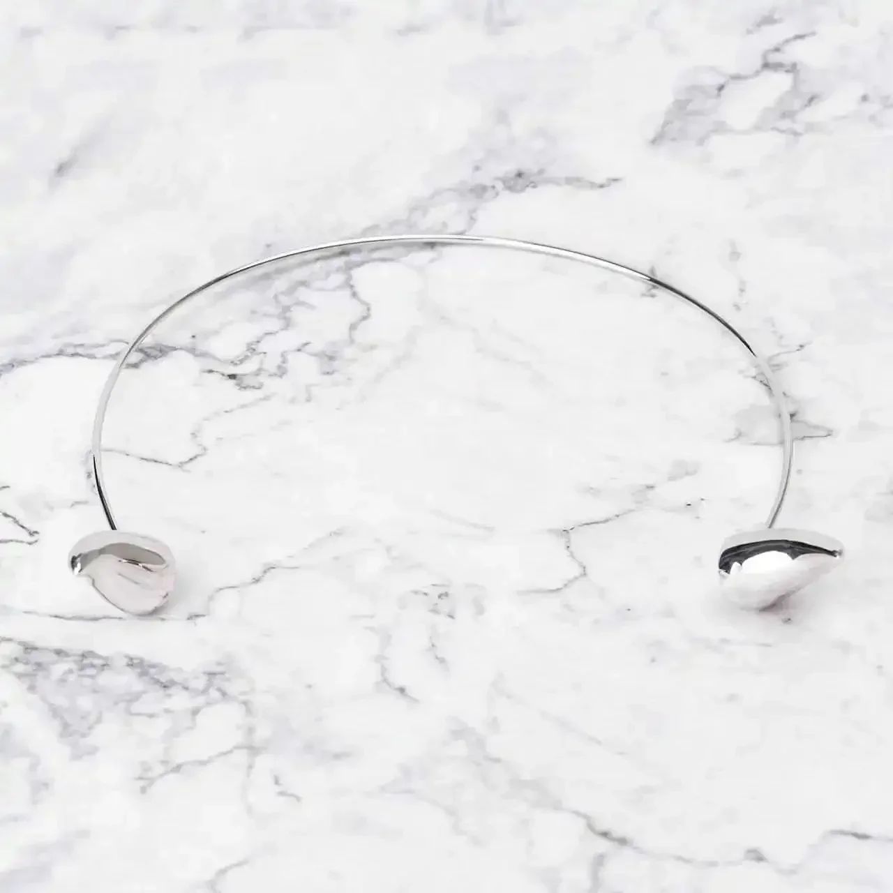 S925 Silver Devil's Horn Dual Purpose Collar Head Hoop metal hair accessories hair accessories
