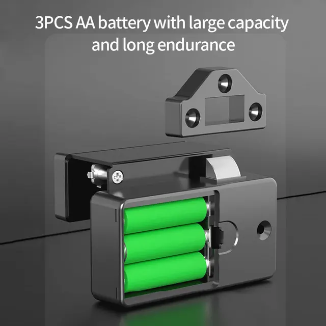 Fechadura de gaveta com impressão digital