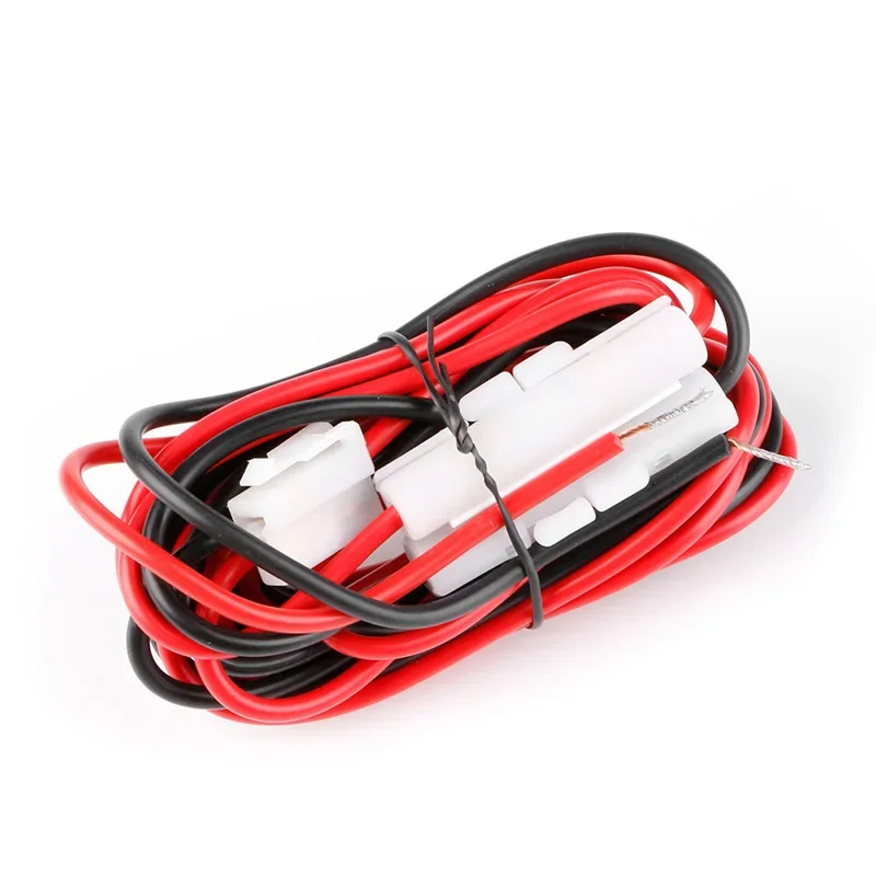 Cavo Di Alimentazione Cc Tipo T 3M Di Lunghezza Per Kenwood Tm-201B 261A 271 471 Icom Ic-2800H Alinco Yaesu Vertex Vx-2100 Autoradio Mobile
