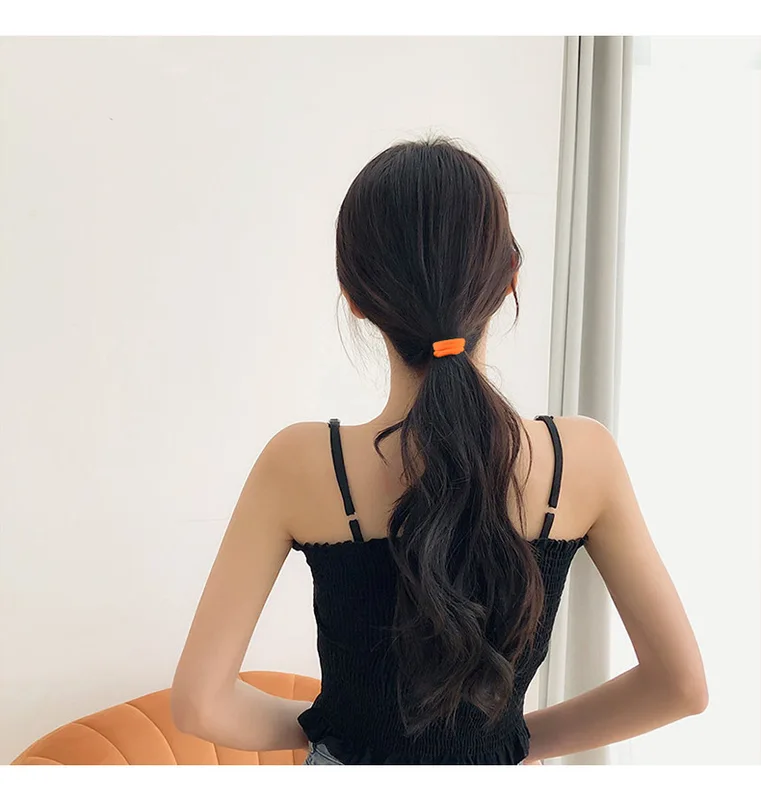 20 50 100pcs Four seasons Elastic Hair...
