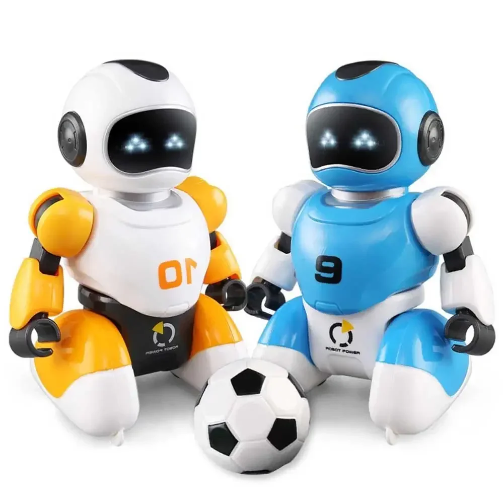 Intelligence RC Robot Toy Smart Football Battle Remote Control Robot Parent-Child Educational Toys for Boys Kids Christmas Gifts