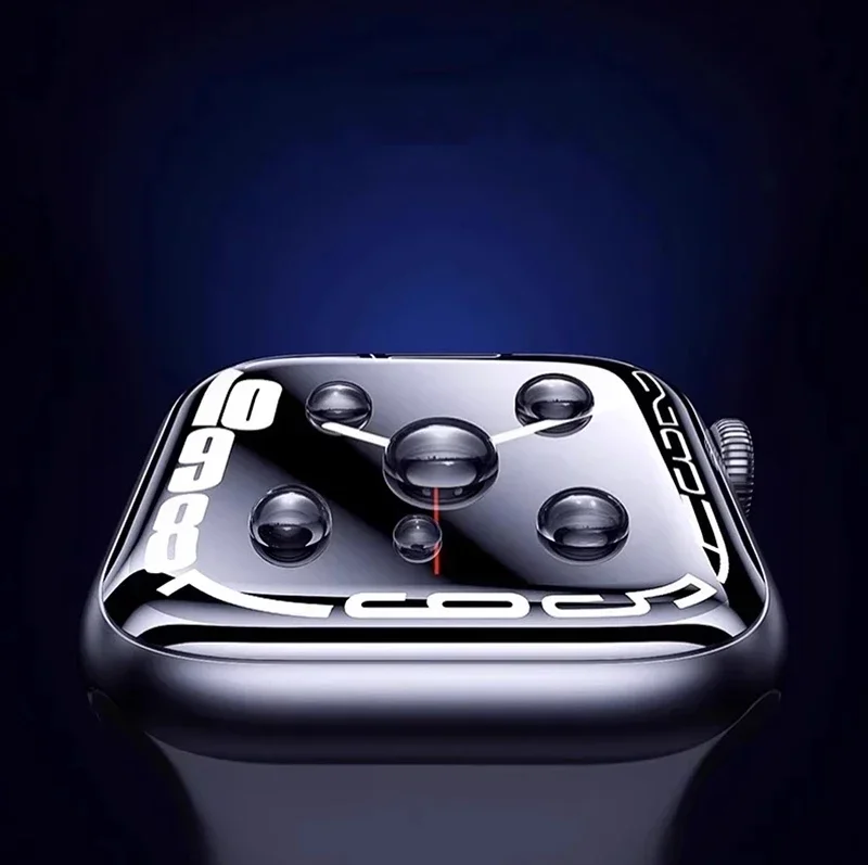 1-5PCS Displayschutzfolie für Apple Watch Serie 11-10 9-8-7-6 5 Se ultra 3/2 49mm 42-46mm 41mm 45mm 40 44mm Positionierungswerkzeug + Film – Detail 15