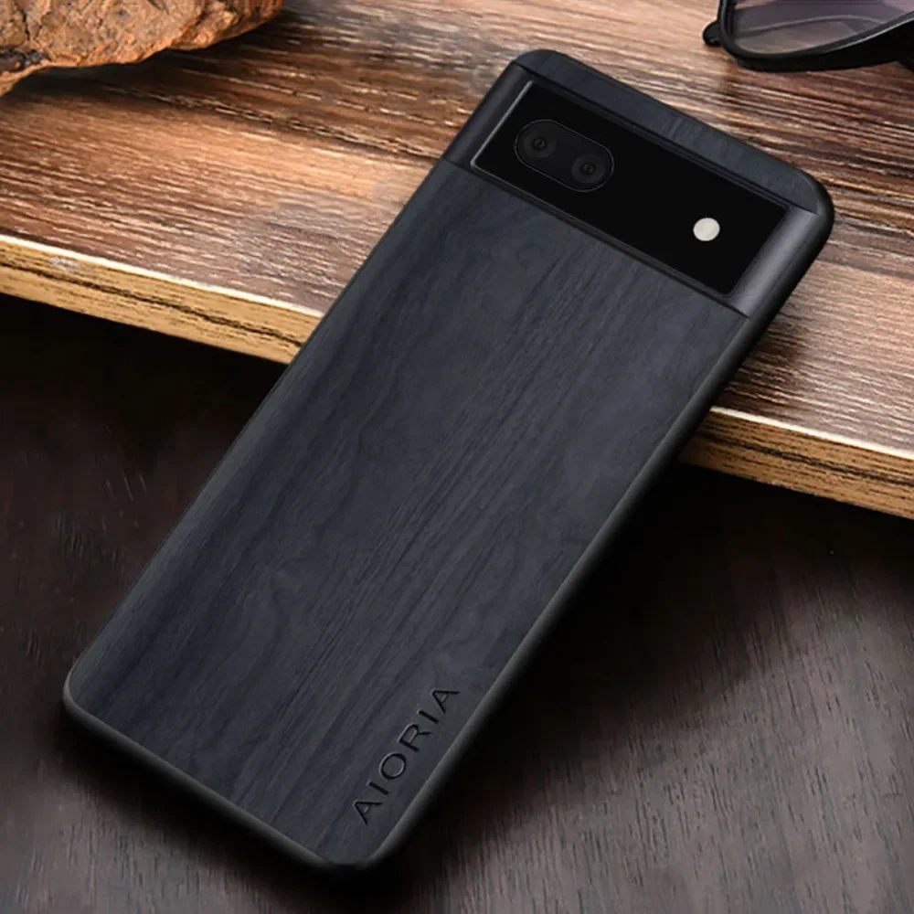 

Для Google Pixel 6A Pixel 7 Pro минималистичный винтажный зернистый чехол для телефона искусственная кожа Защита от падения