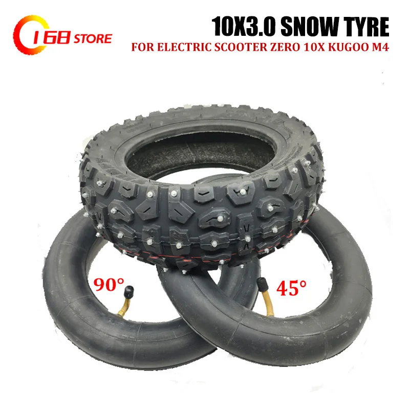Pneu intérieur et extérieur 10x3.0 pour KUGOO M4 PRO, pour Scooter