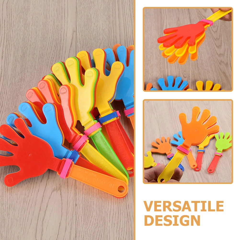 25 Pcs Hand Clapper Funny Reusable Noise Making Toys Clappers For Sporting Events Festival Party Generator