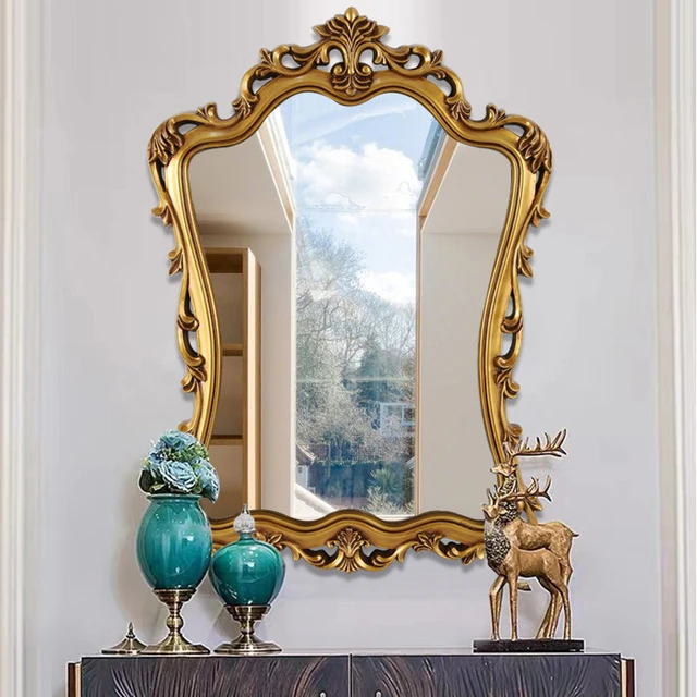 Miroirs muraux décoratifs, décoration de maison, miroir esthétique, décor  mural Vintage, miroir, accessoires de décoration pour la maison - AliExpress