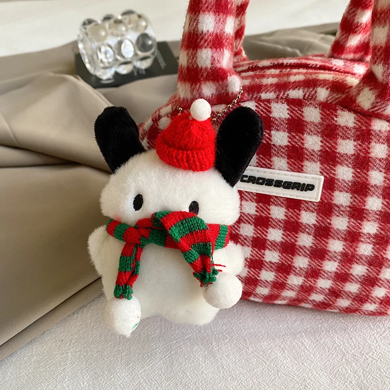 New Style Niche Fall Winter Women's Bag Sweet Cool Crossbody Handbag Shoulder Bag Cute Christmas Plush Female Purse