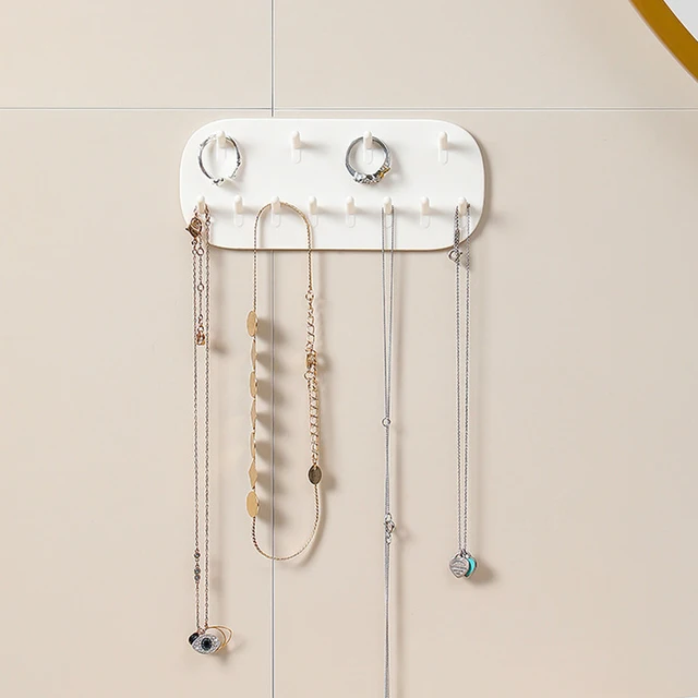 Adhesive Paste Wall Hanging Storage Jewelry Hooks