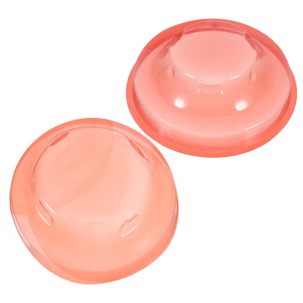 2 Pcs Smoke Cover Plate Covers Dust Machine Alarm Decorative for Detectors