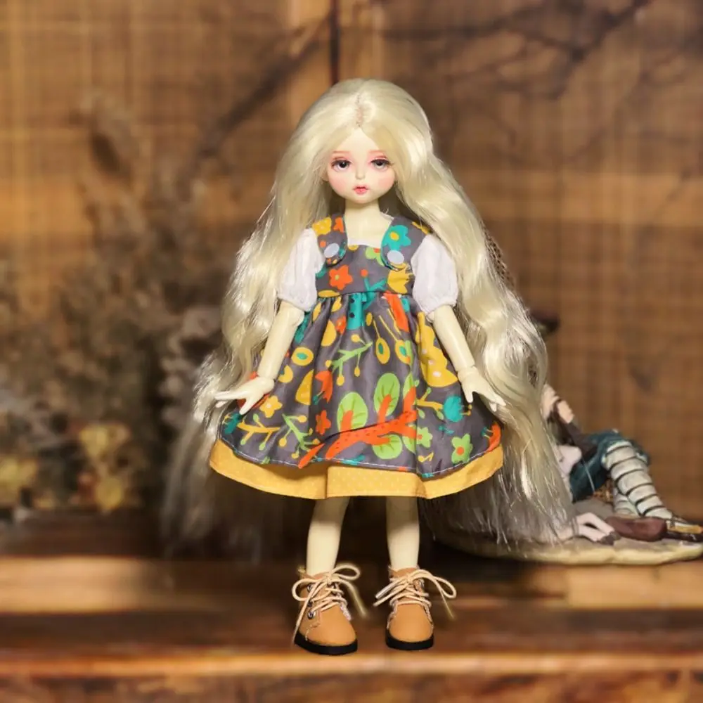 Toy Accessories BJD Doll's Clothes Toy Clothes Toy Outfit Simulated Eye Hinge Doll Dress 3D Eyes 1/6 BJD Removable Joints Doll