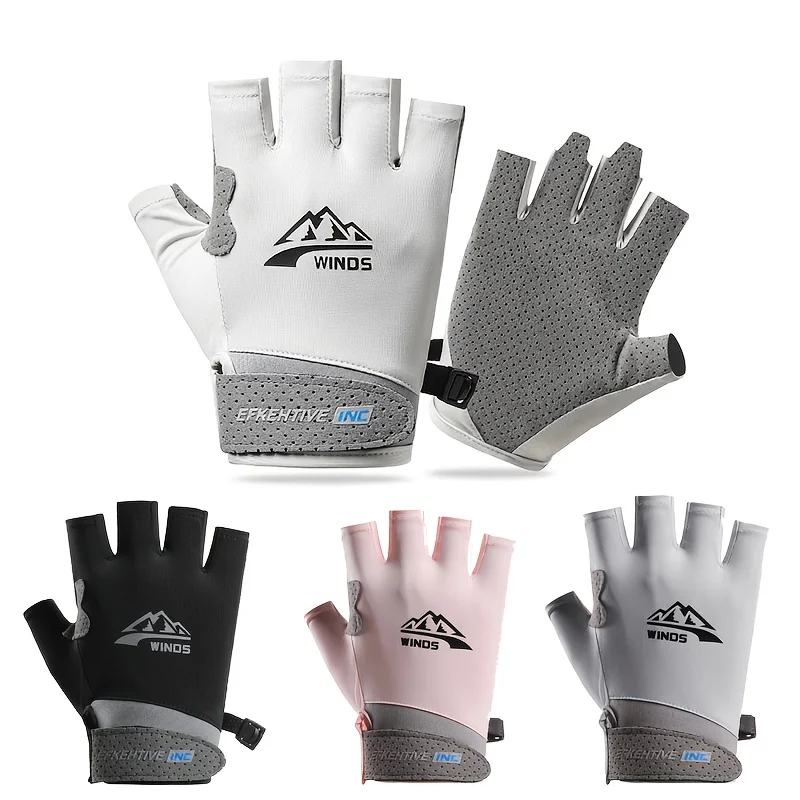 Gants de pêche Long Finger légers et respirants - Réutilisables avec doigts complets ou demi-doigts