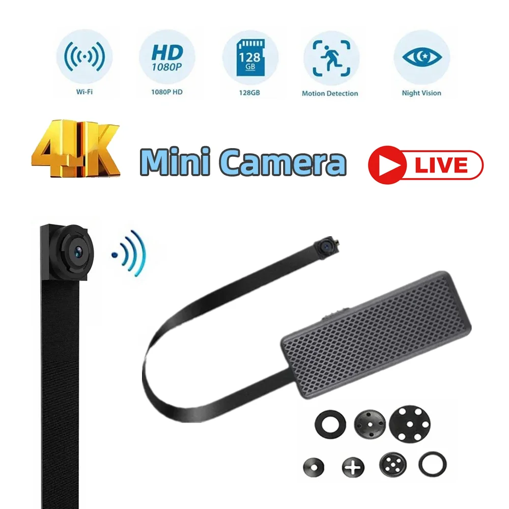 

Мини-камера портативная с поддержкой Wi-Fi, 1080p, Full HD