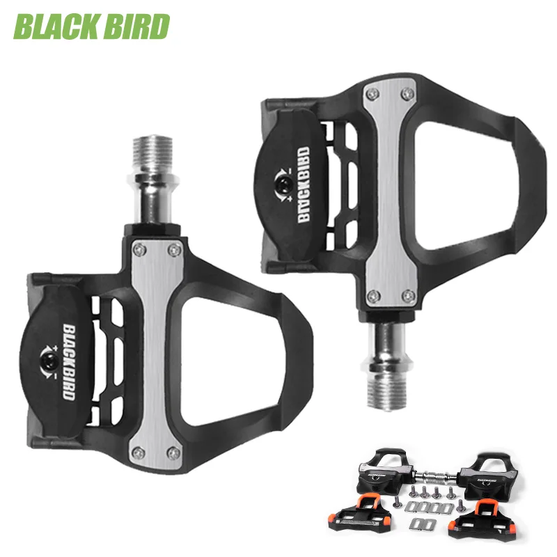 

BLACKBIRD Road Bike SPD Cycling MTB Bicycle Self-locking Pedals 2 Cleats DU+Sealed Bearing Ultralight Clip Pedals Bicycle Parts