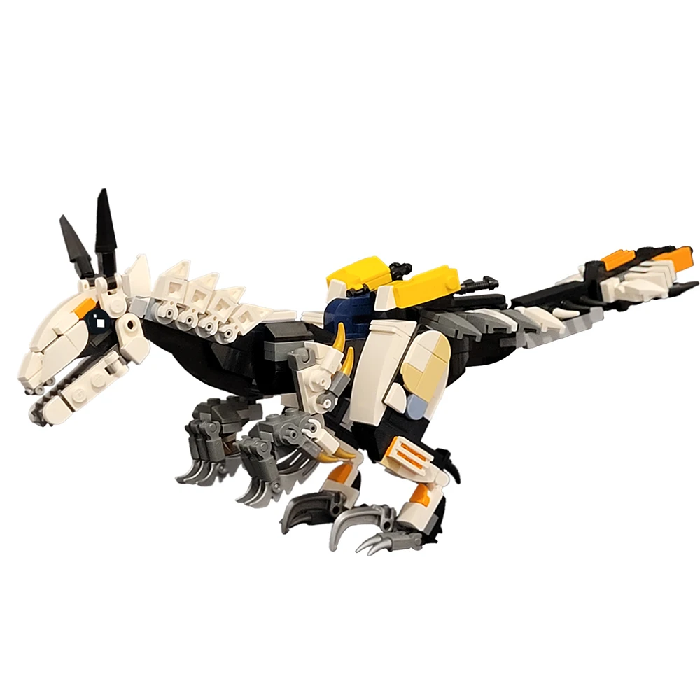 

The Clawstrider Model from F0rbiddened West 463 Pieces Mini Version Game Mechanical Beast Building Blocks Toys