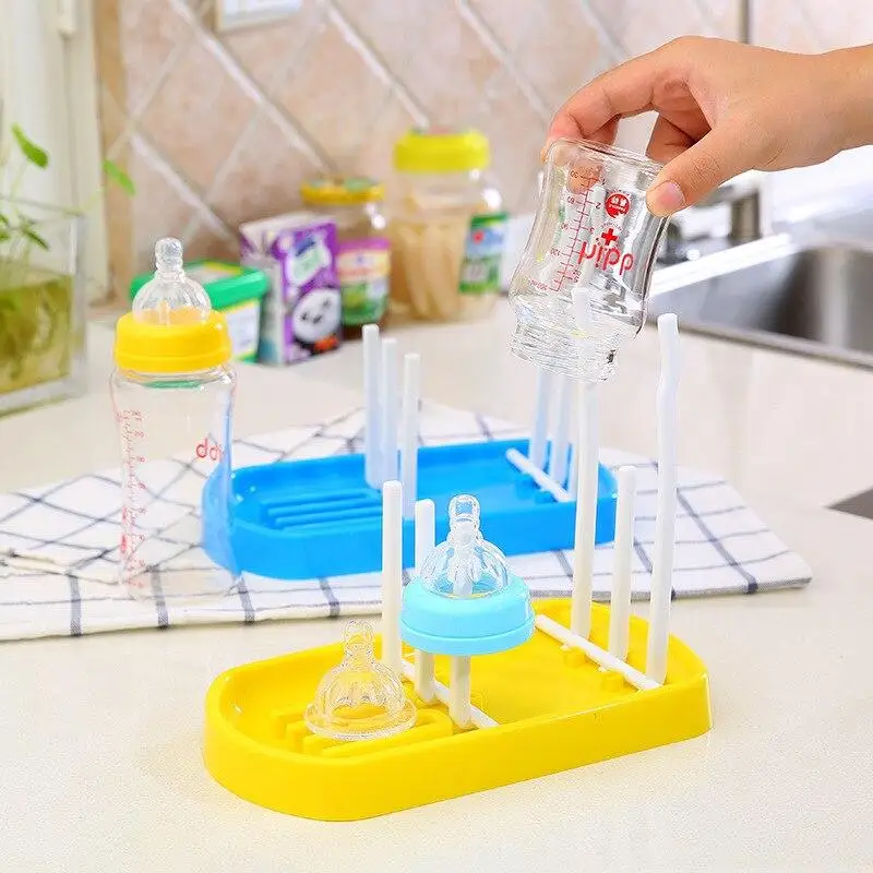 Multi function Baby Feeding Bottle Drying Rack Water Bottle Holder Milk