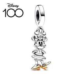 Potdemiel Pure Silver Card Charm Pendant (Jet - black)