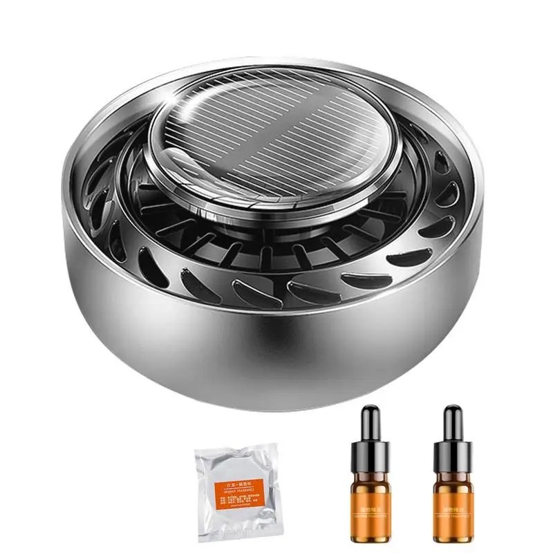 Diffusore Per Aromaterapia Per Auto Solar Ufo Solar Rotation Deodorante Per Auto Eliminatore Di Odori Per Auto E Odore Fighter Car Fragrance Car