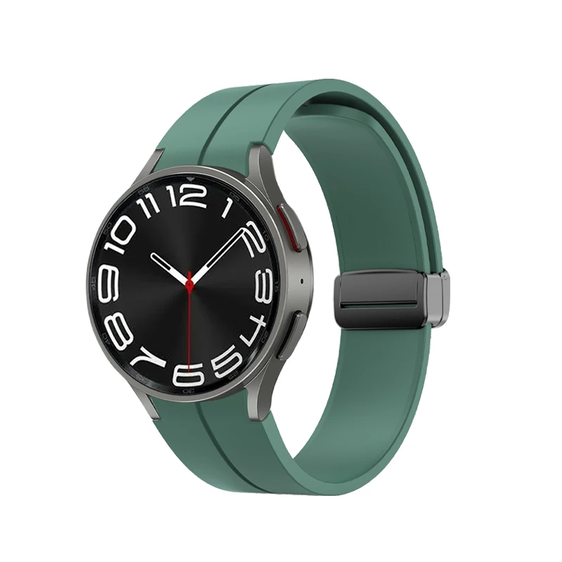 Magnetic Buckle Silicone Watch Strap