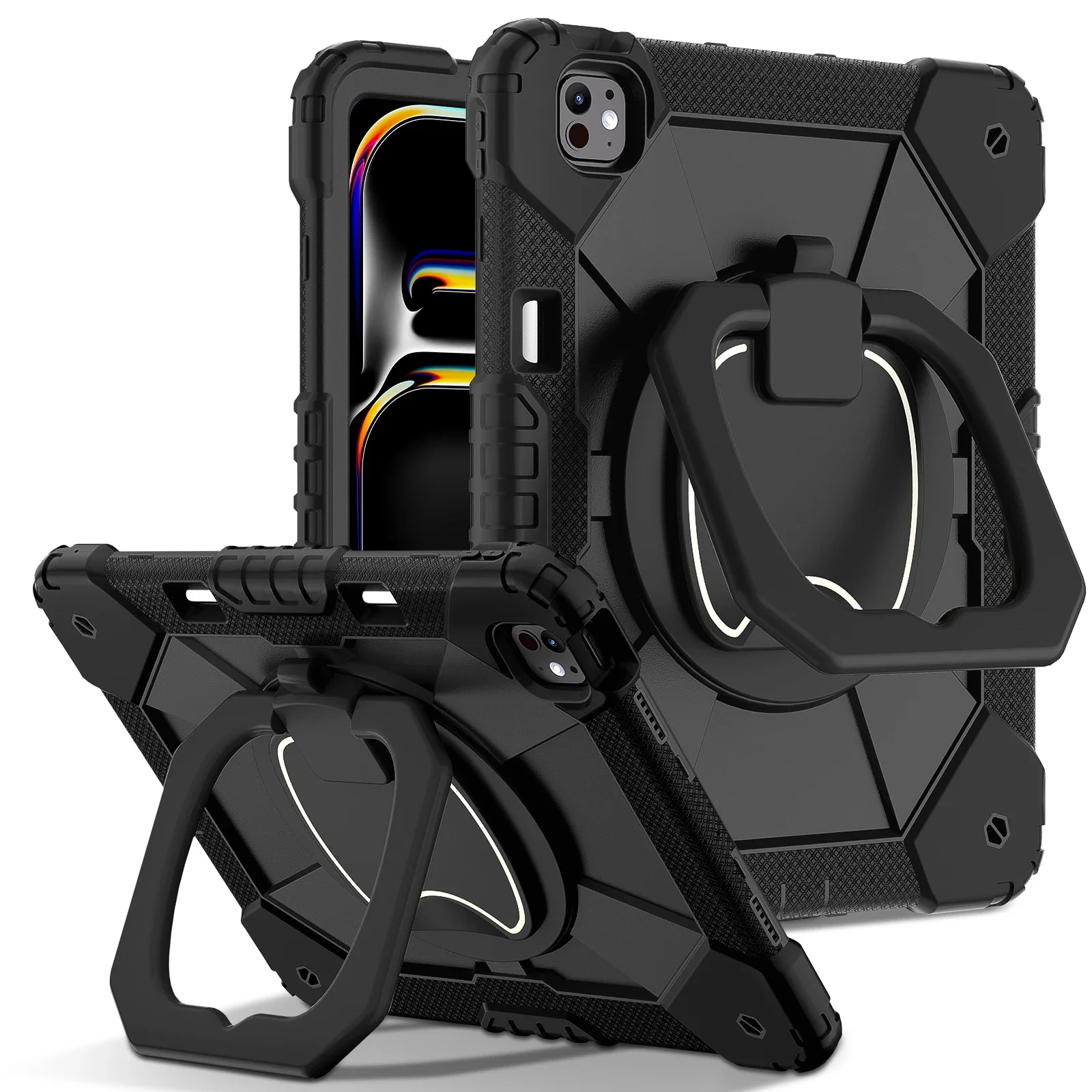 Versatile 360° Rotatable Stand Tablet Case with Shockproof Protection