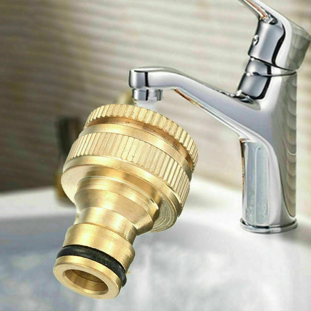 Durable High Qulity Newest 2022 Brand New Water Pipe Connector Fitting Adaptor 3/4in Brass 1/2in Quick Connector