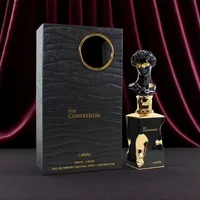 100ml Middle East Arab Men's Eau De Toilette Long-lasting Confession Perfume Spray Charming and Alluring Gift Box Perfume