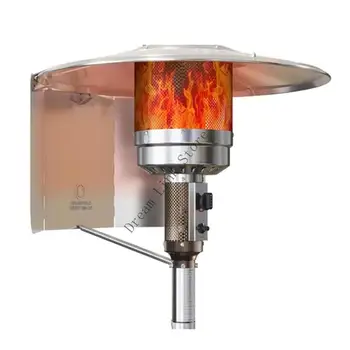 Q1FD Aluminium Windbreak ajustement pour le chauffage extérieur à gaz Conception légère conception légère 1