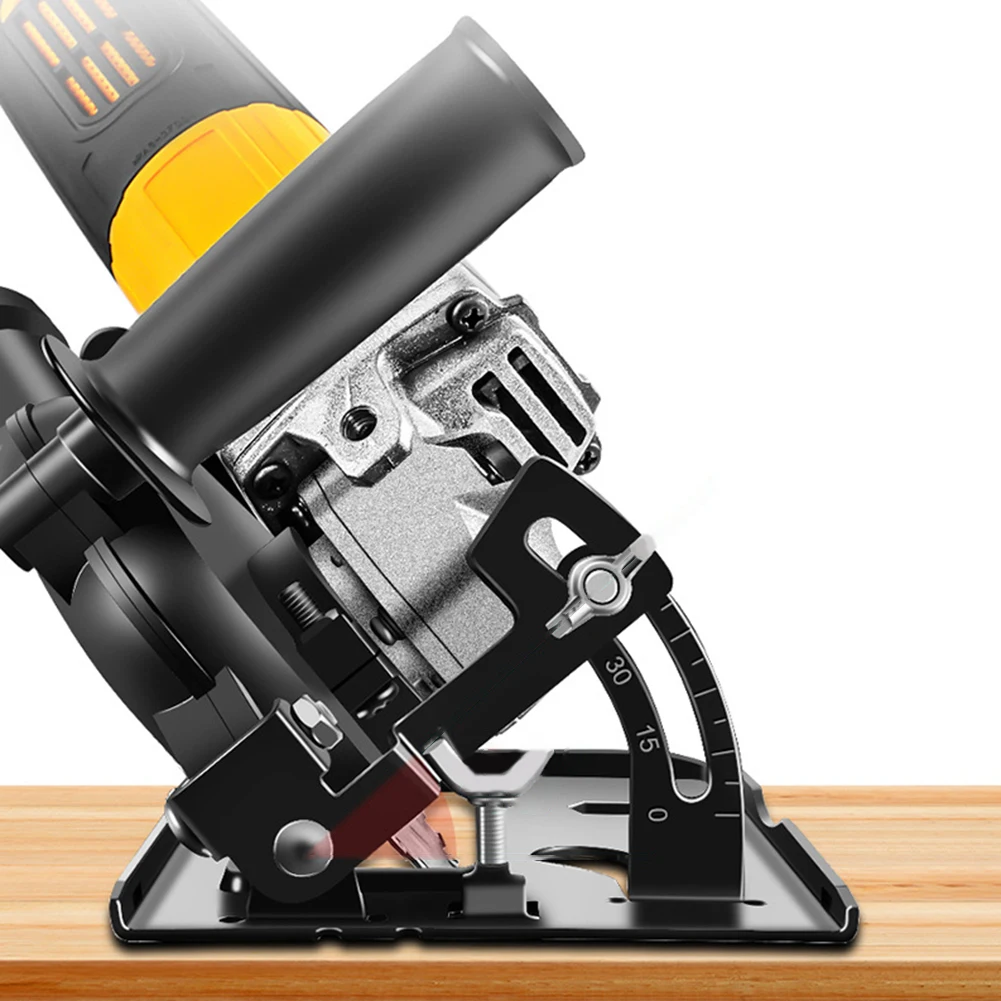 Angle Grinder Converter To Cutting Machine Angle Grinder Holder Stable Slotting Stand Tools Bracket for 100-125MM Angle Grinder