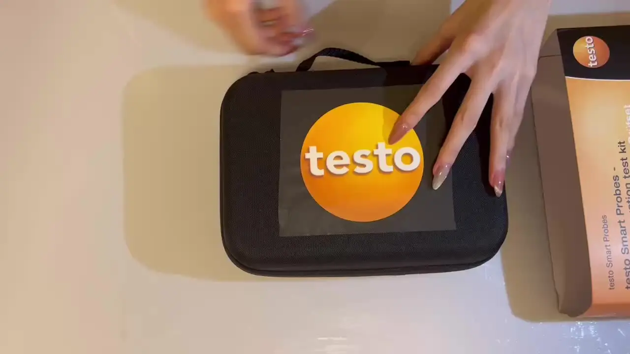 Testo 0563 0002 10 sonde intelligenti K test CA e refrigerazione 2 pezzi Testo 115i e 2 pezzi Testo 549i Wireless Smart Bluetooth compatibile  1420