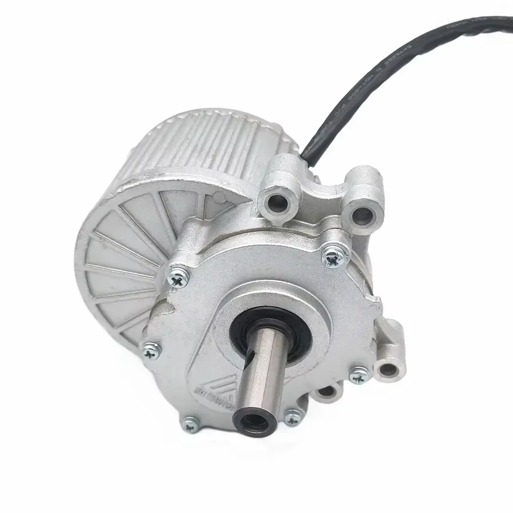 250W 48V/72V 90rpm Low-speed Brush Motor MY1016Z Long Shaft For Eco-Friendly Vehicle/Sweeper Electric Vehicle/Electric Tricycle
