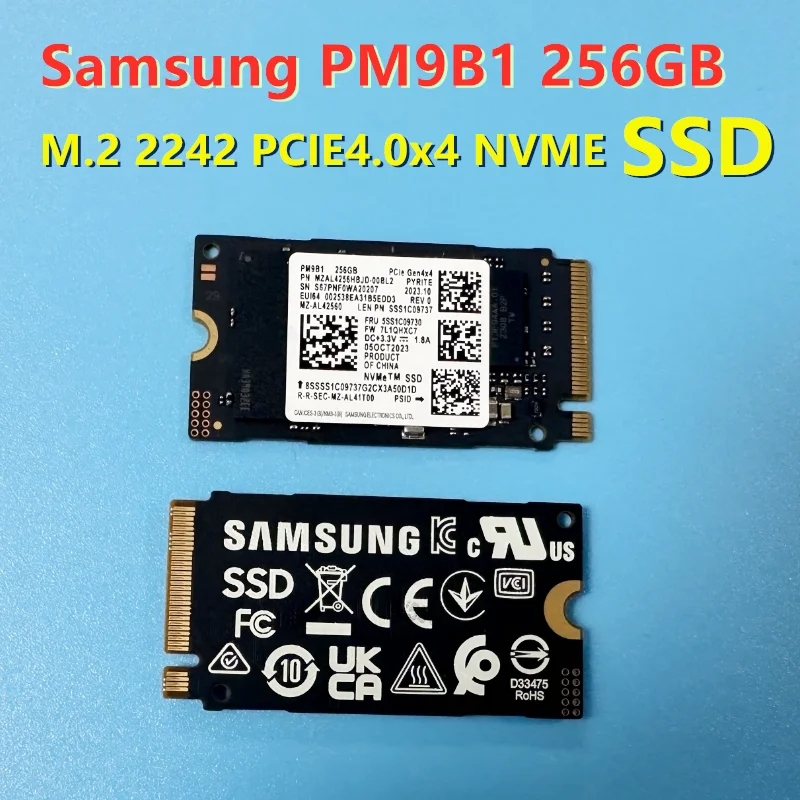 OEM Samsung M.2 2230 SSD PM991a 256GB PCIe 3.0 NVMe & PM991