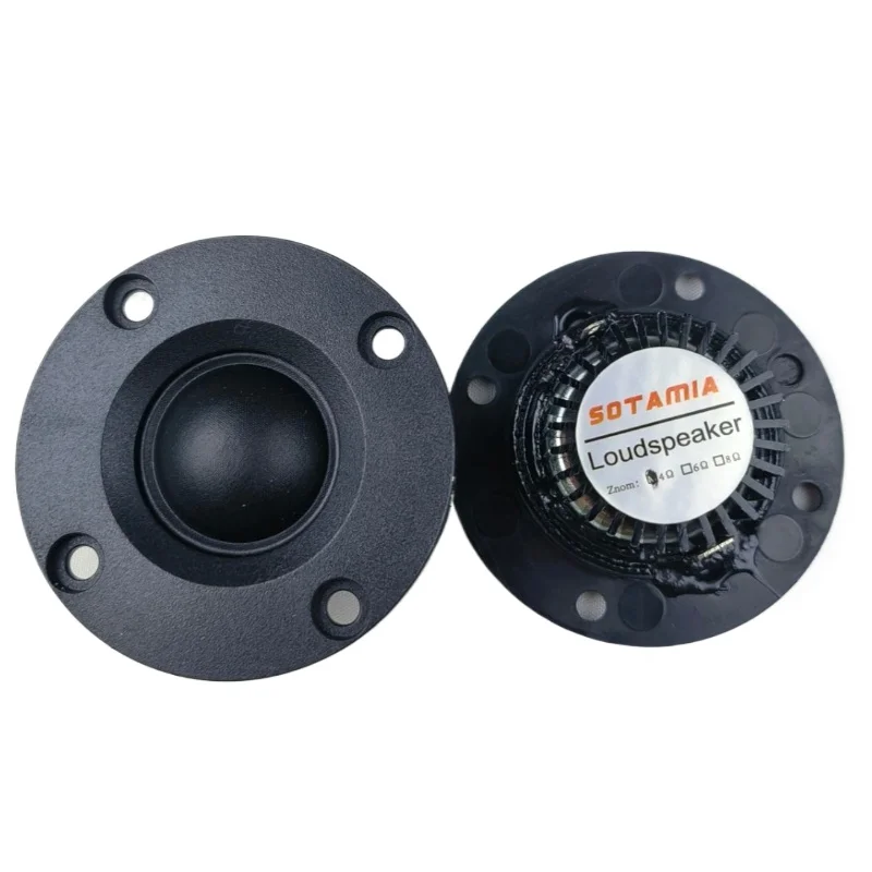 2Pcs 2 Inch Tweeter Audio Speaker 52mm 4 Ohm 20W Silk Film Treble Driver DIY Bluetooth Speaker HIFI Music Loudspeaker bluetooth speaker portable speaker mini bluetooth speaker audio speaker bass speaker