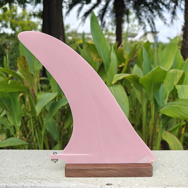 new high quality 10inch longboard fin big center fin fiberglass single