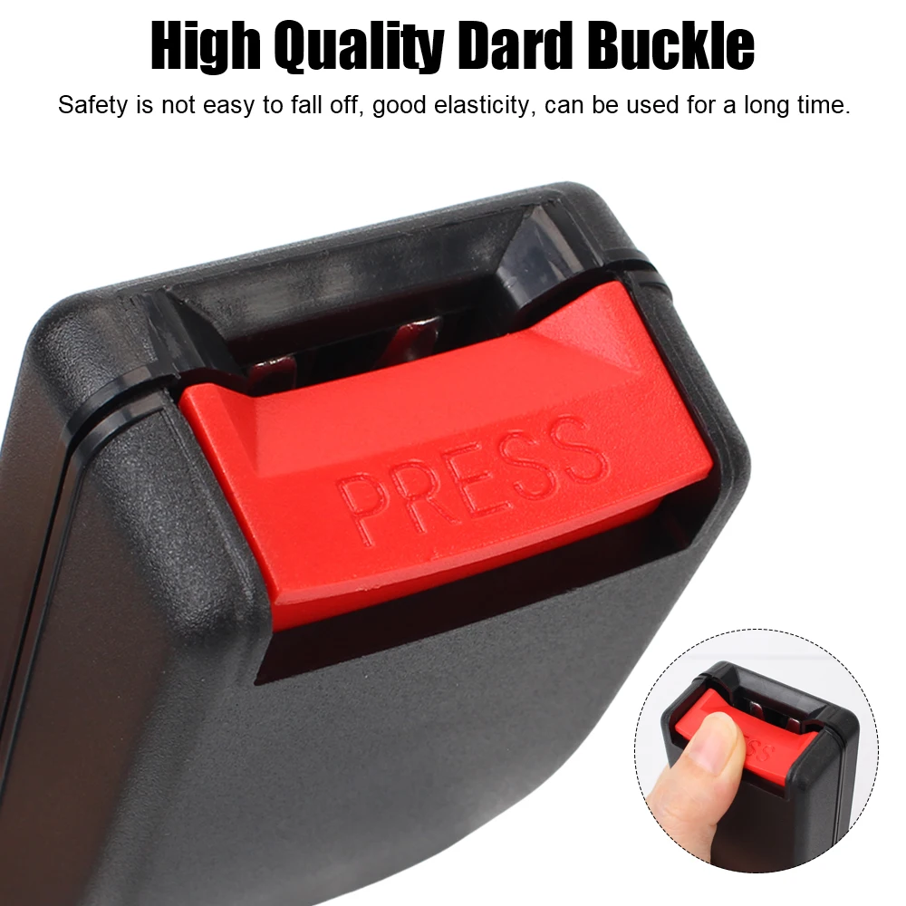 Seat Belt Adjuster Car Accessories Clip Extension For 20-22MM Tongue
