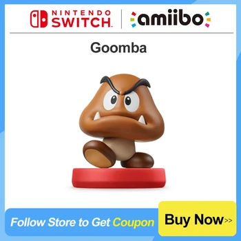 Nintendo Switch Amiibo Goomba for Nintendo Switch and Nintendo Switch OLED Game Interaction Model Super Mario Party Series 1