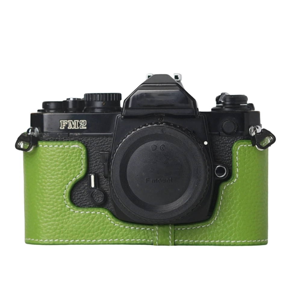 green camera case