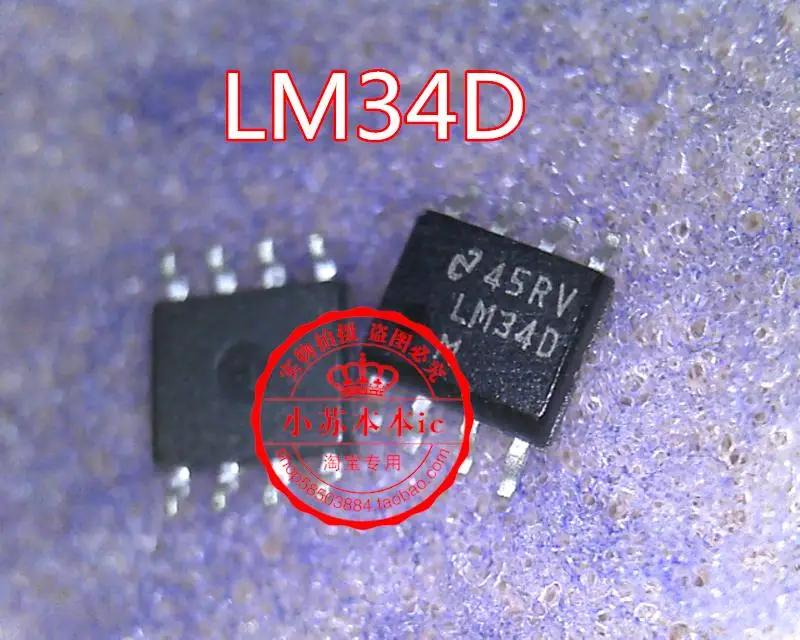 

10 шт./партия LM34D LM34DM SOP-8