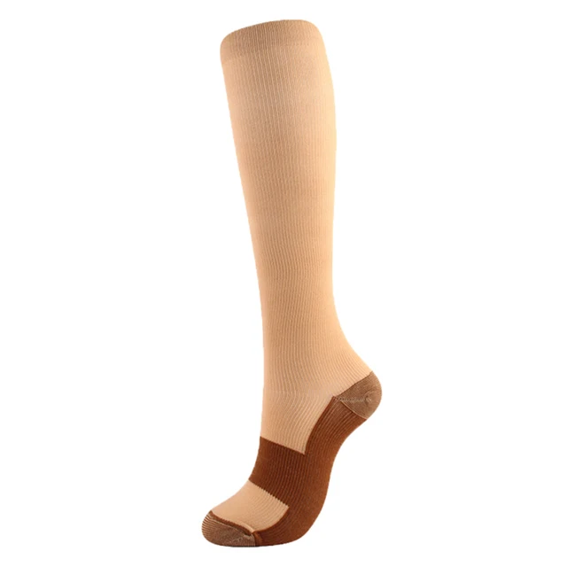 Compression Stockings Men Women 20-30 MmHg Nursing Cycling Socks Blood Circulation Promotion Slimming Compression Socks 33128