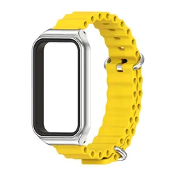 Cinturino Sostitutivo in Silicone Impermeabile per Amazfit Band 7 - Bracciale per Orologio Morbido e Confortevole