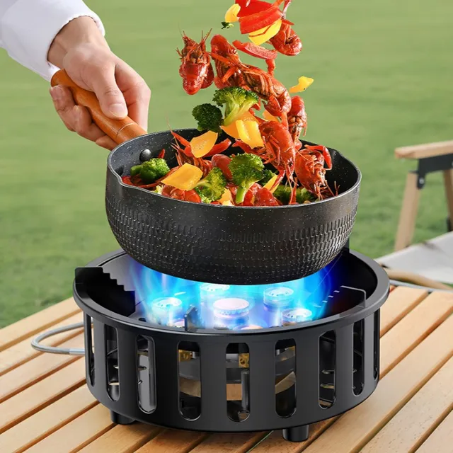 High-Power Windproof Camping Stove 6