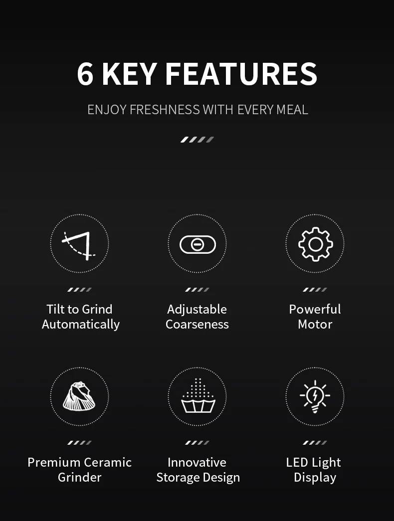 1/2PCS Electric Salt And Pepper Grinder with LED Light Gravity Sensing Adjustable Spice Mills Cordless Automatic Kitchen Gadget 3 küchexyz.de Sc67b3946f7334ad5a156d3ac0e6c5b03j küchexyz.de Best Price | Fast Delivery |Quality Product 1/2PCS Electric Salt And Pepper Grinder with LED Light Gravity Sensing Adjustable Spice Mills Cordless Automatic Kitchen Gadget