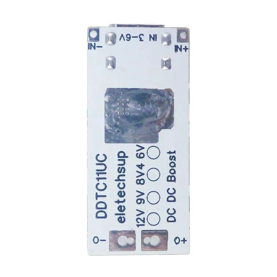 14W 타입-C USB DC 5V에서 6V 8.4V 9V 12V로 부스트 변환하는 스텝업 전원 모듈 전압 조정기 (아두이노, 와이파이 공유기, 카메라, NAS용)