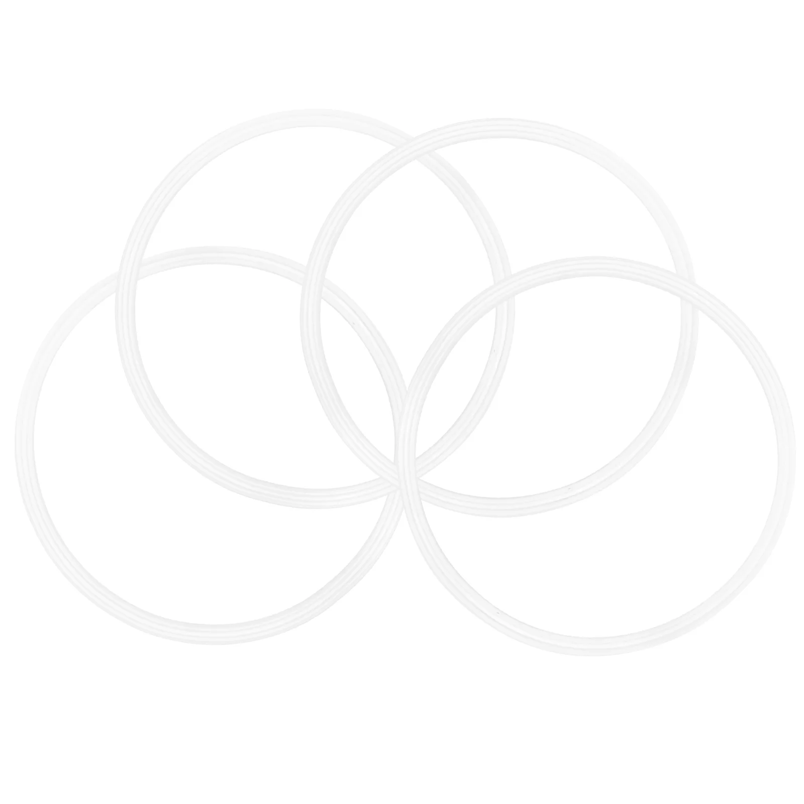 

4pcs Replacement Lid Seals Rings O Shaped Resealable Lid Gaskets Tumblers Lid Sealing Rings