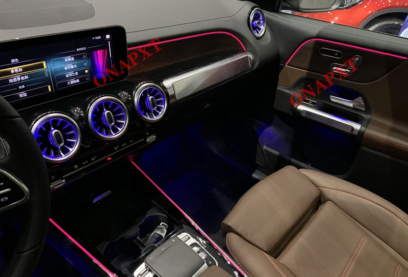 メルセデスベンツ用64色大気ランプeqaeqbgla/glb/b h247 x247 w247 